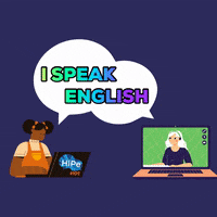 Cant Speak English Sticker By Cultr For Ios Android Giphy