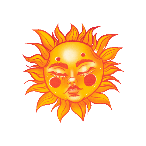 Sun Sticker
