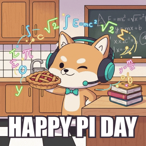 Happy Pi Day GIF by WUFFI
