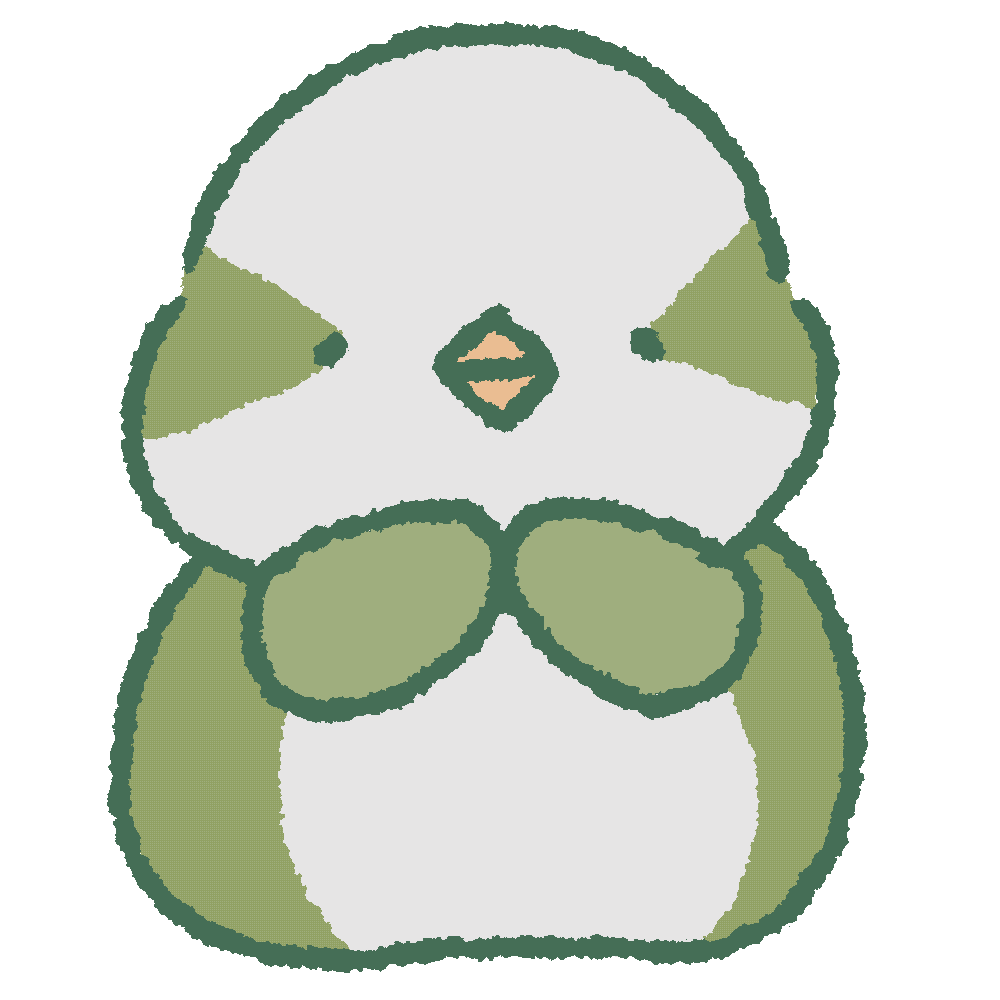 Bird Please Sticker