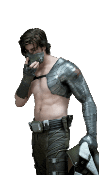 Winter Soldier Marvel Sticker
