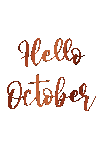 Autumn Hello Sticker