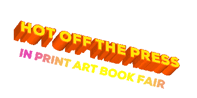 Art Fair Zine Sticker by In Print Art Book Fair