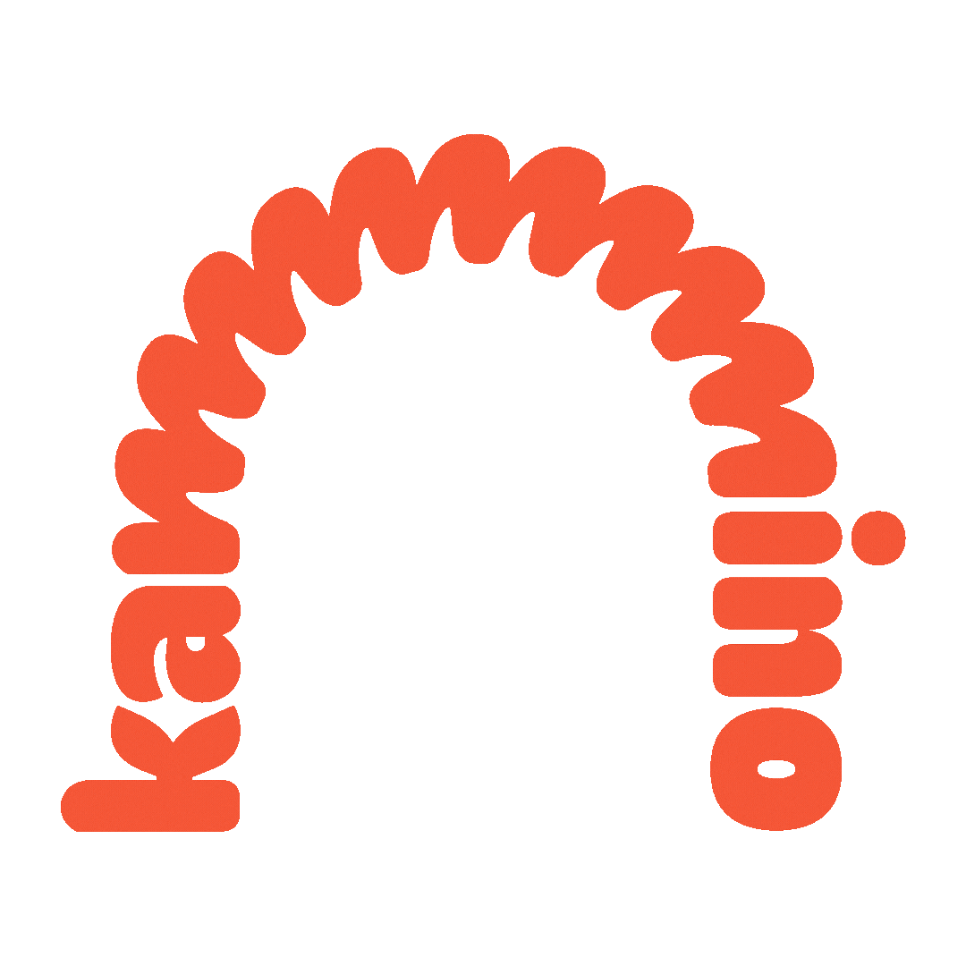 Logo Orange Sticker by Kamino vzw