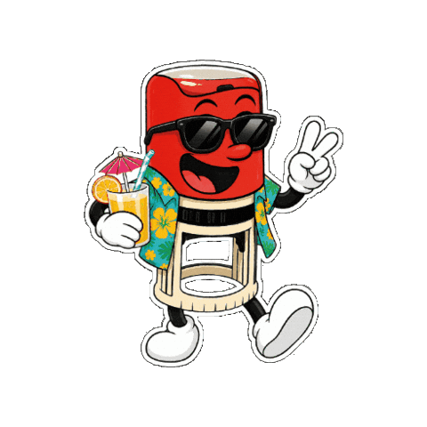 Summer Mood Sticker by TraxxPrinter