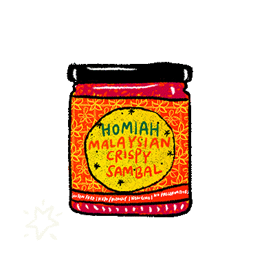 Homiah Foods Sticker
