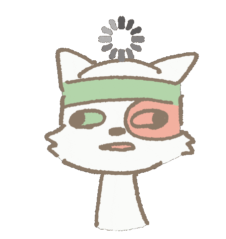 Loading 愛睏 Sticker by polu