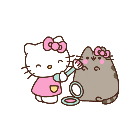 Cat Beauty Sticker by Hello Kitty