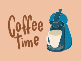 Coffee Time GIF by Emilia Desert
