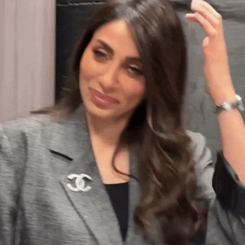 الهام تفكر GIF