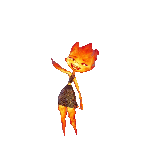 Animation Fire Sticker by Disney Pixar