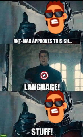 Marvel Language GIF by Portal Man