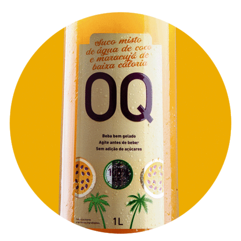 OQ Bebidas Saudáveis Sticker