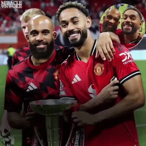 Kissing Manchester United GIF