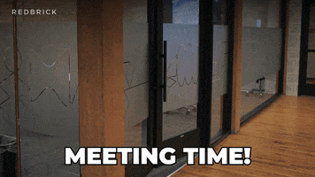 Meeting Time GIF by Redbrick