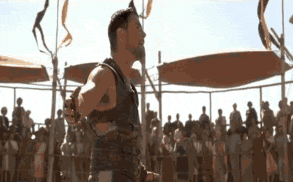 Russell Crowe Gladiator GIF - Find & Share on GIPHY