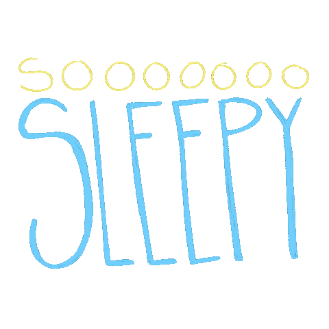 Sleepy Sticker