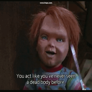 Childs Play Horror GIF by absurdnoise