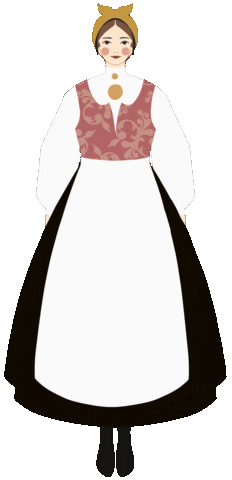 Bunad Sticker by Heimen Husfliden