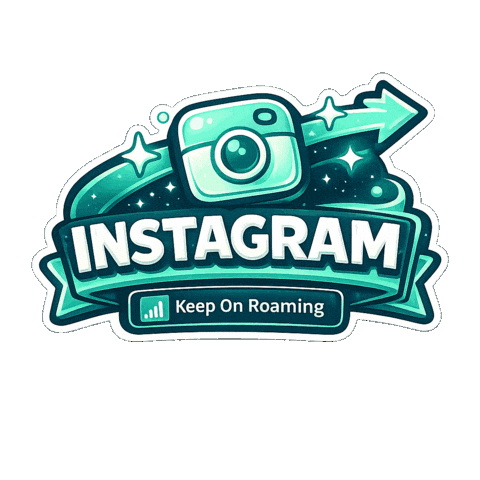 Explore Social Media Sticker by Keep On Roaming