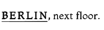 Berlin, next floor Sticker