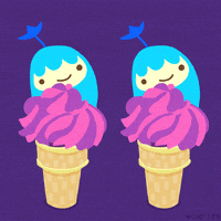 hungry ice cream GIF by Cindy Suen