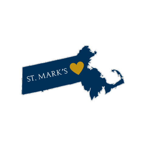 Massachusetts Stmarks Sticker by St. Mark's School