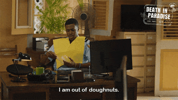 Donuts GIF by Death In Paradise