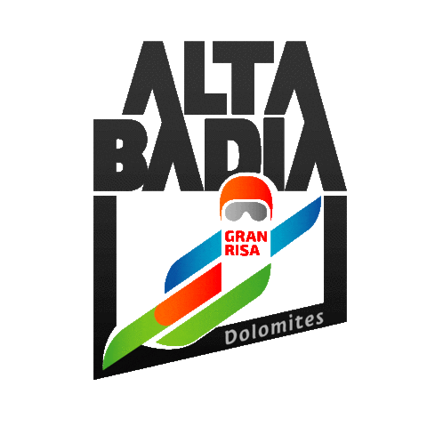 Alpine Ski World Cup Alta Badia Sticker