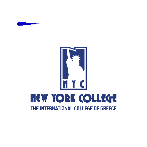 New York College Greece Sticker