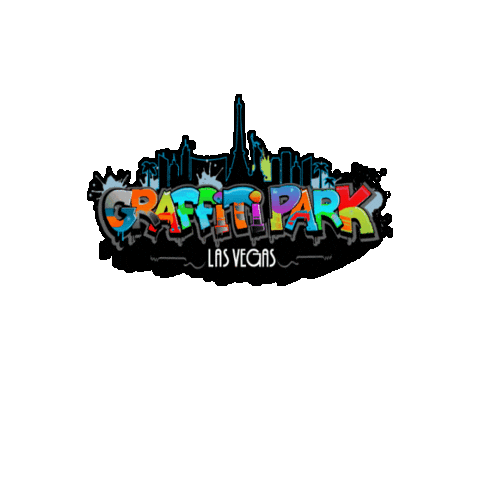 Graffiti Park Las Vegas Sticker