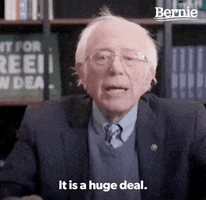 Feel The Bern Wow GIF by Bernie Sanders