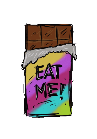 Chocolate Eat Sticker
