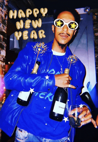 Happy New Year GIF by Junzie-J