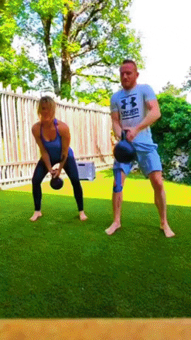 Kettlebell GIF by Agence pastel