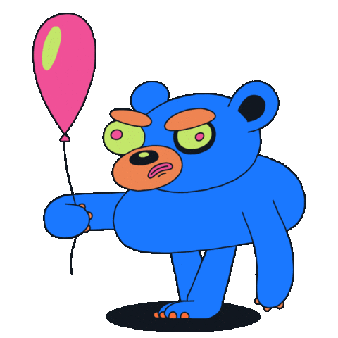 Happy Birthday Sticker Sticker by Psychrome