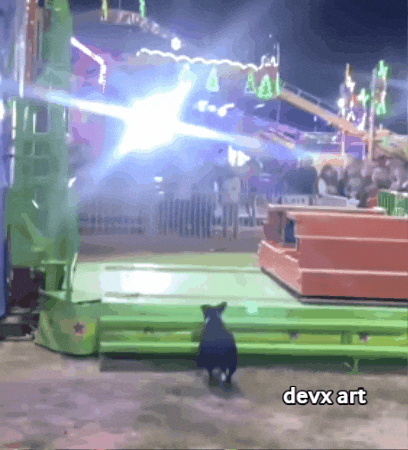 Jumping Ferris Wheel GIF by DevX Art