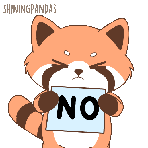 Red Panda No Sticker