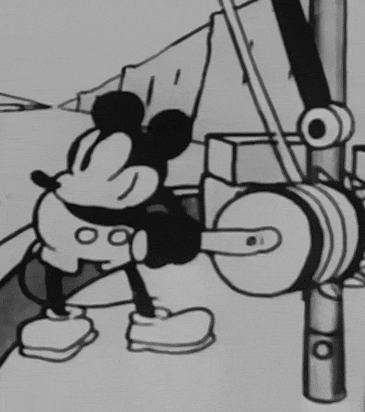 Steamboat Willie GIF