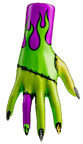 Trick Or Treat Art Sticker by toomanynadias