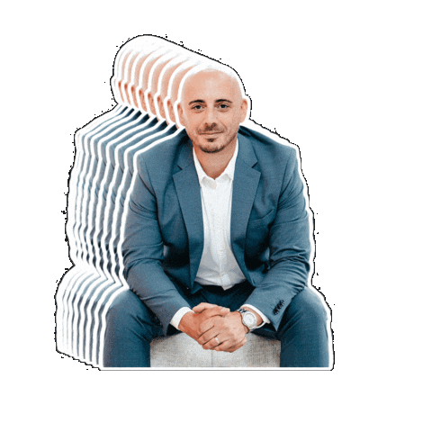 Manny Maza Sticker by Michael Martinetti Group