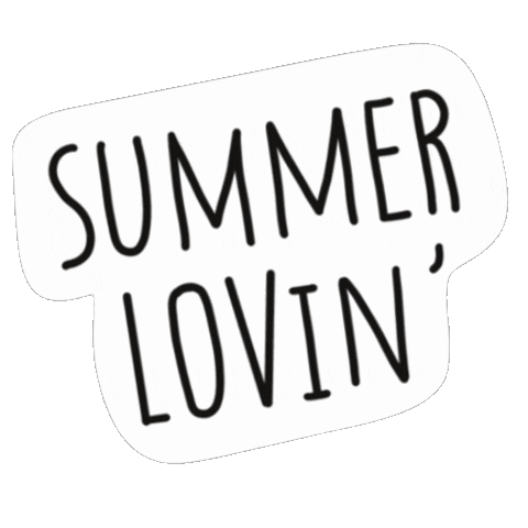 Summer Text Sticker