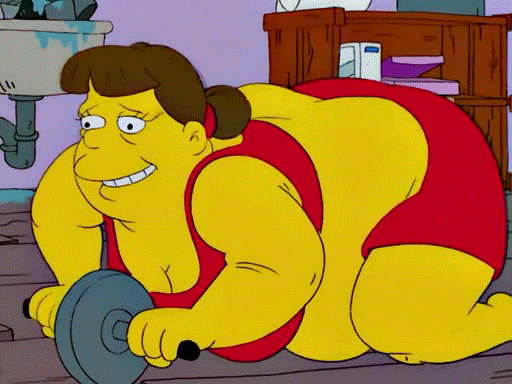 Obese The Simpsons GIF - Find & Share on GIPHY