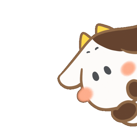 Cow Sticker