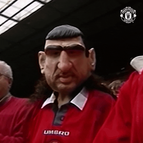 Serious Eric Cantona GIF by Manchester United