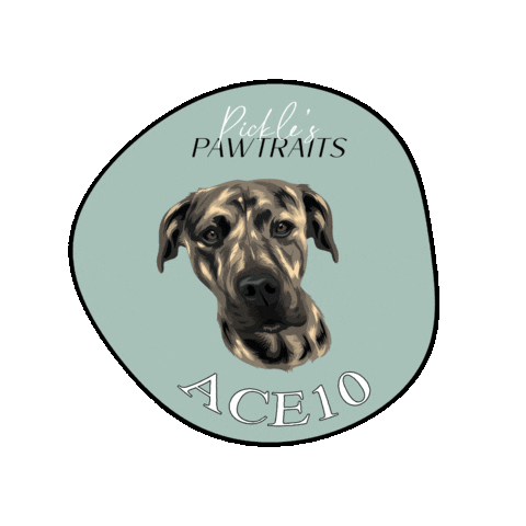 Sticker by Pickle's Pawtraits