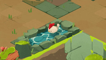 Water Chilling GIF by BattleBrew Productions