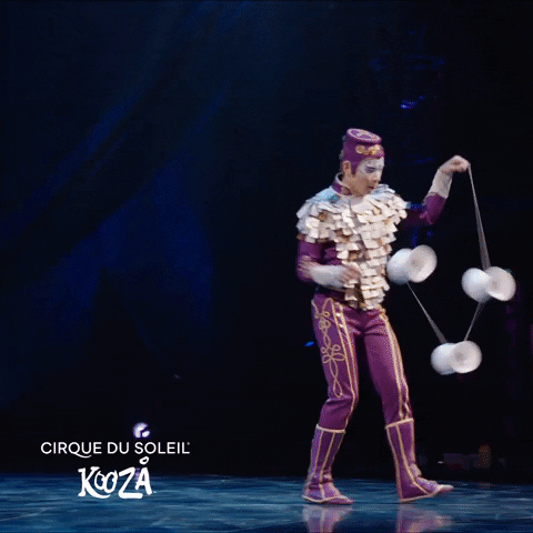 Happy Fun GIF by Cirque du Soleil