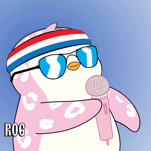 Another One Singing GIF by Pudgy Penguins