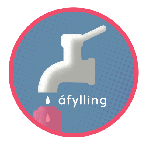 Plastlaus september Sticker